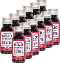 TEAONICO My Immunity Mojo: Revive, Succo di erbe, Integratore di erbe con Elderberry, Hibiscus e Ginger, USDA-Certified Organic, Vegan, Gluten-Free, 12 Packs, 2 Fl. Oz