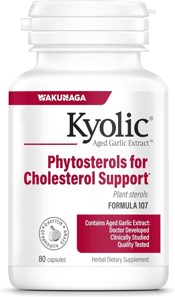 Formula 107 Estratto di aglio invecchiato Phytosterols 240 capsule
