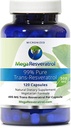 Mega Resveratrolo, Grado farmaceutico, 99% puro, Isolato, Micronized Trans-Resveratrolo, 120 Caps Veggie, 500mg per capsula. Purity Certified. Assolutamente NO Tossico “inattivo” ingredienti aggiunti.