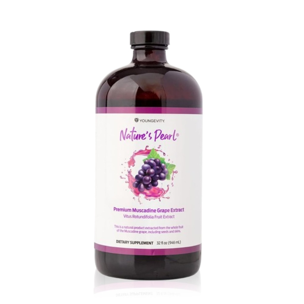 Perla di Youngevity Premium Muscadine Grape Extract Integratore di erbe Gluten Free