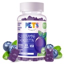 Animali Puri Glucosamina Condroitin Gummies con MSM & Elderberry Extra Strength - Supporto congiunto, Antiossidante Integratore di Supporto Immune per Adulti, Uomini & Donne.60