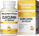Medico CHOICE Curcumin Meriva 500 - Studi clinici - Migliore assorbimento rispetto ai supplementi di curcumina currica ordinaria - Supporto misto scientificamente ricercato - 120 capsule