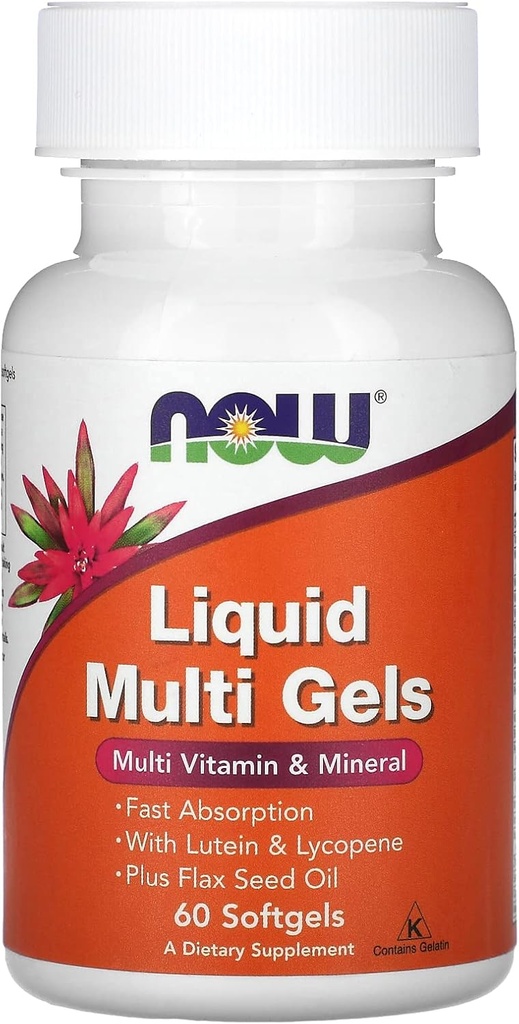 Ora Foods Liquid Multi Softgels 60 Sgels