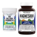 FarmHaven Magnesium Glycinate & Malate Complex e 60 miliardi di CFU Probiotici