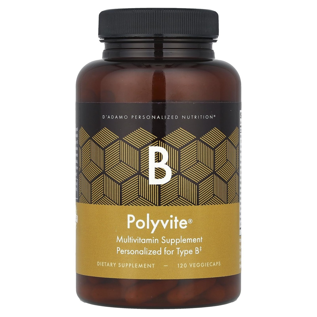 D'Adamo Nutrizione personalizzata - Polyvite B 120 vcaps