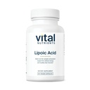 Acido lipoico vitale | 300 mg di acido alfa-lipoico antiossidante | ALA Supplemento per il metabolismo sano e l'energia | Glutine, latticini, soia Free | Non-GMO | 60 capsule