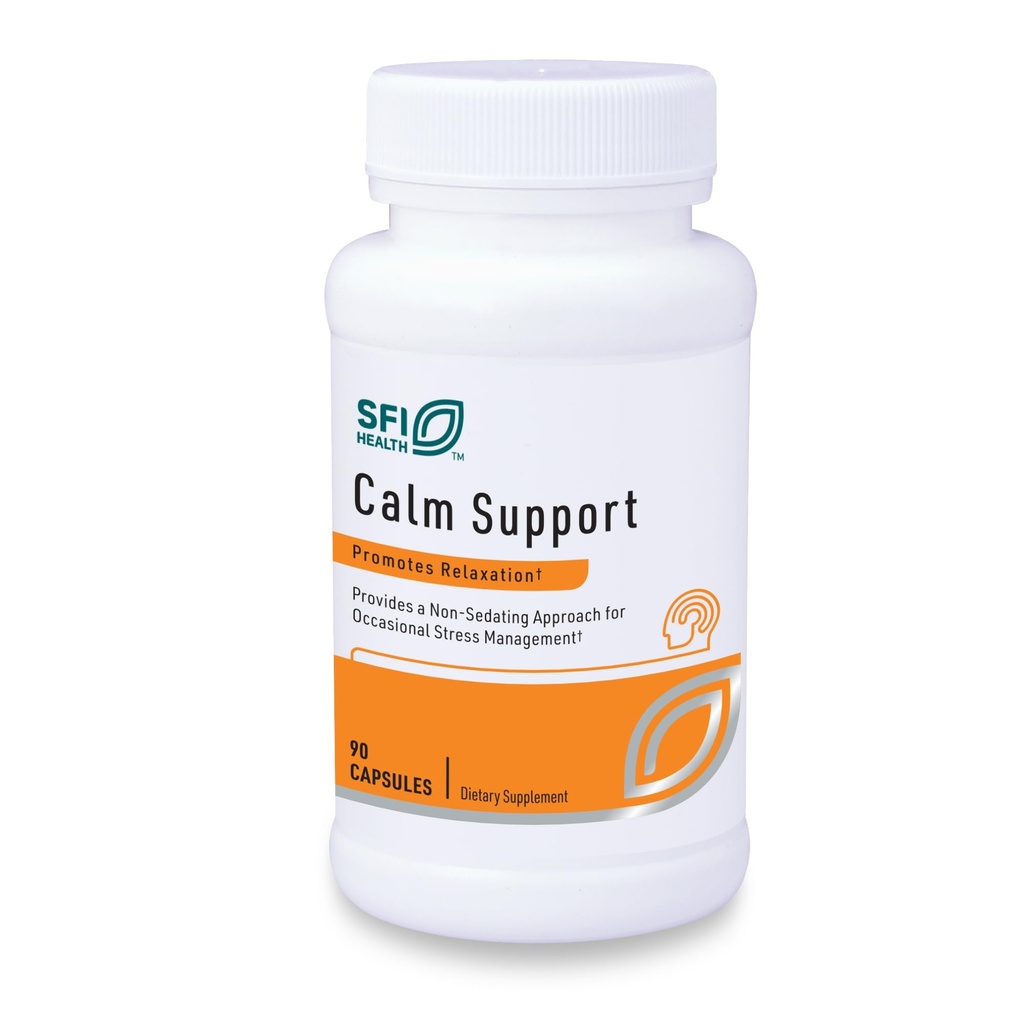 Klaire Labs SFI Health Cortisol Management - USDA Certified Organic Ingredients, Brevettato Herbal Stress Response Support Formula con Honokiol & Ashwagandha (90 capsule)