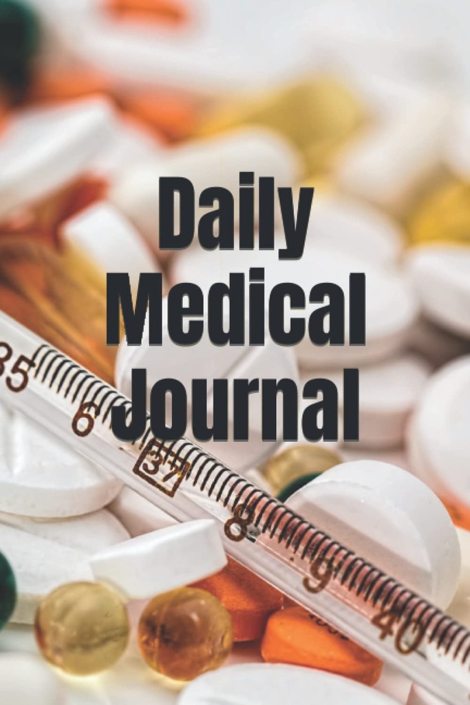 Quotidiano Medical Journal per elencare i farmaci, le vitamine, gli integratori e le letture della pressione sanguigna Quotidiano registro per caregiver e pazienti