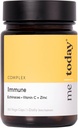 oggi Integratore di Supporto Immune per Adulti – Echinacea, Vitamina C con Zinco e Vitamina D3 per Sistema Immune Giornaliero Booster, Benessere e Difesa, Vegetariano, 60 Serve