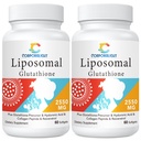 Liposomal Glutathione Softgels, Absorbimento potenziato - Consegna Liposomal, Forma attiva L-Glutathione, Cellulare, Funzione Immune & Detox Liver, Ricco in Formula Antiossidante, Gluten Free, 120 Softgels
