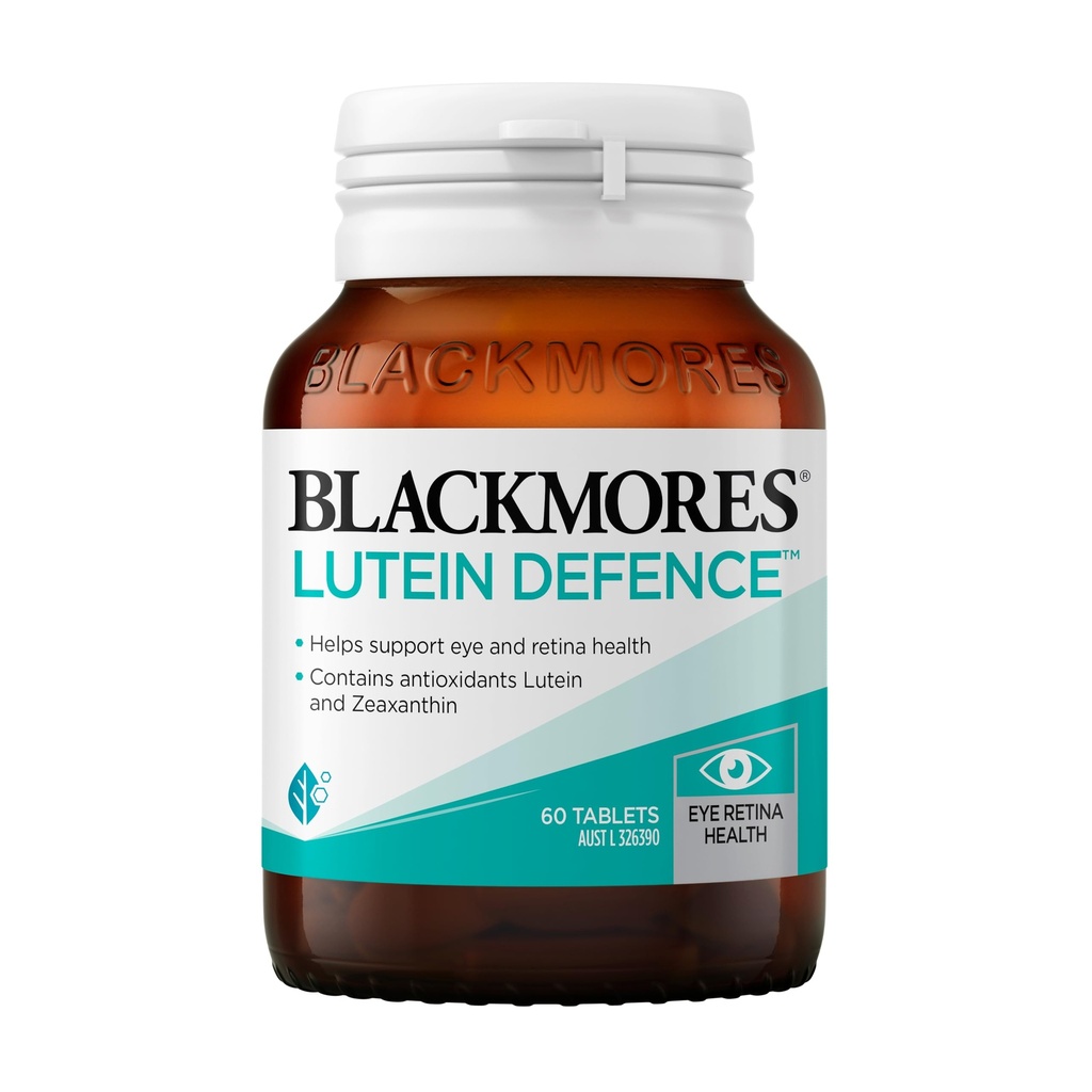 Blackmores Lutein Difesa 60 compresse Aiuta a mantenere una Macula sana con 1PCS regalo di nodo cinese, Made in Australia