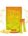 Skin Health & Energy Boost Drink Mix- Sugar Free, SOD B (TM), Antiossidanti del Concentrato di Melone francese, Su The Go Stick Packs, Lemon, 30 Pack