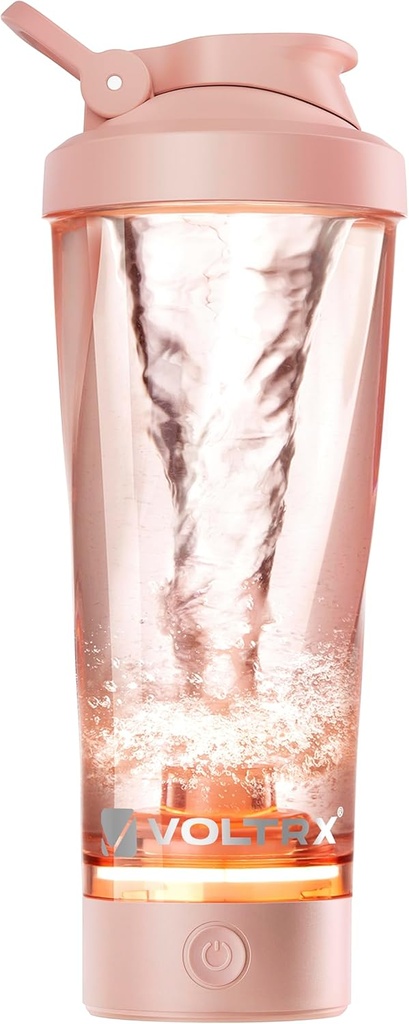 VOLTRX Premium Electric Protein Shaker Bottiglia, realizzata con Tritan - BPA Free - 24 oz Vortex Portable Mixer Cup/USB Tazze di Shaker ricaricabili per Protein Shakes