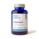 Utzy Naturals Inflavinol | Joint Support Supplement | con Ginger, Devils Claw (con arpagosides), Boswellia serrata (come Casperome®), & Rosemary (come AquaROX®) | Flavonoid Blend | 60 capsule