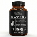 Capsule di olio di semi neri - Nigella Sativa - Integratore di supporto immunitario Gel Morbidi - Antiossidante a freddo Pillole di Cumino Nero Vegetariano - 500 Milligrammi Made in USA