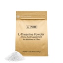 PURE INGREDIENTI ORIGINALI L-teanina (4 oz) Integratore di aminoacidi, Nessun Additivo o Filler