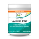 Calcium Ionic Fizz Plus by Pure Essence - Rapporto perfetto di Calcio/Magnesium con vitamina A, B, C, D e Potassium Strong Bones - Arancione Vanilla - 14.82 oz