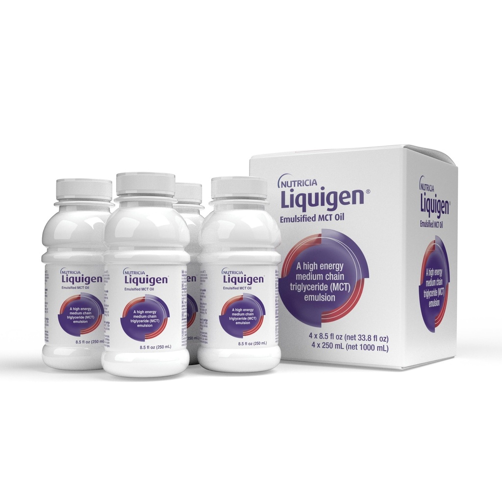 Liquigen - Olio Emulsified MCT - Bottiglia 8.5 Fl Oz (caso 4)
