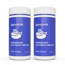 UpNourish Chelated Magnesium Glycinate 500mg Capsule - Magnesio Chelato per Alta Assorbimento - Pure Magnesio Supplemento per Calma, Gambe, Rilassamento muscolare 480 Capsule
