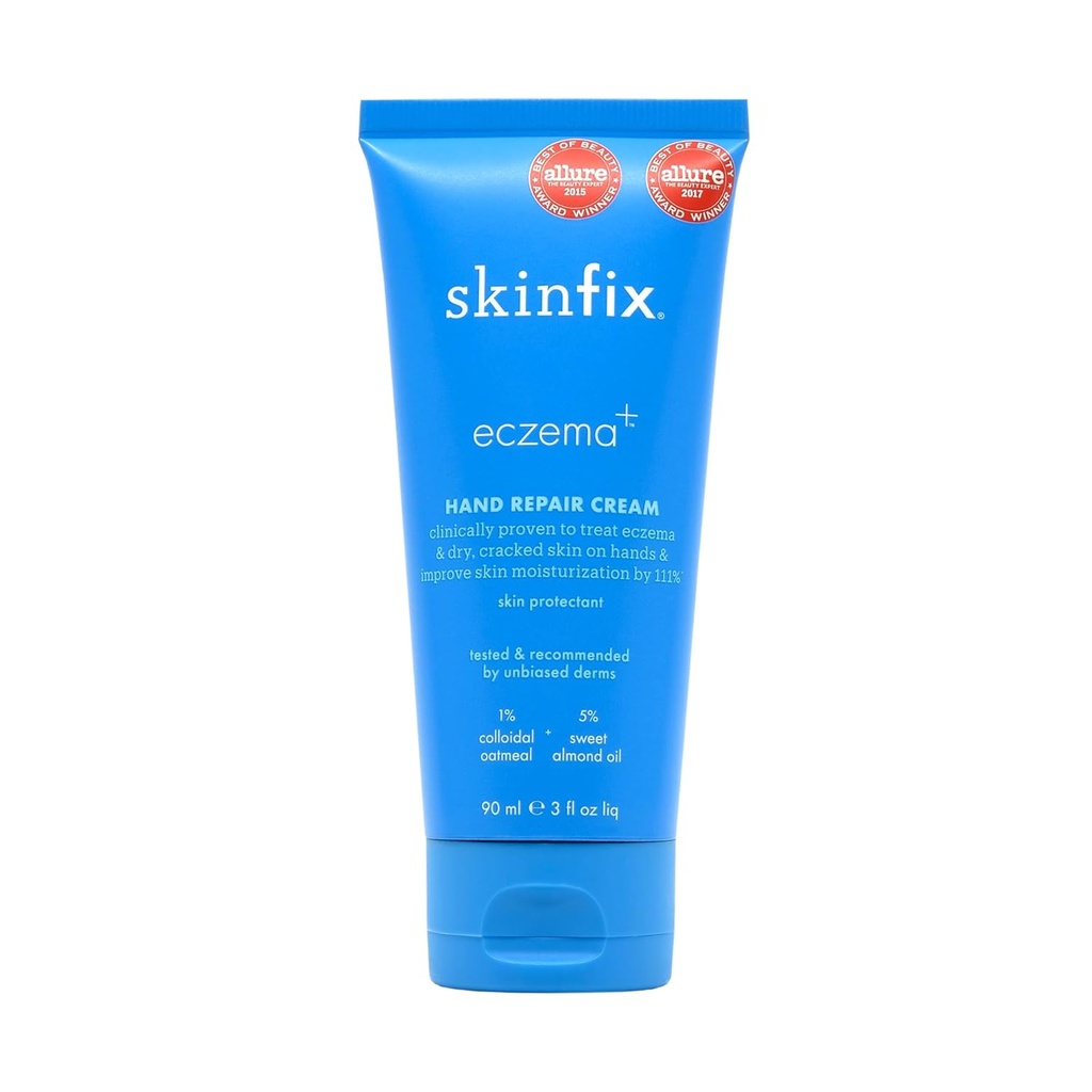 Skinfix Eczema+ Hydrating Hand Repair Cream: Per affrontare Eczema & Dry, Cracked, pelle sensibile, 3 FL Oz