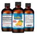 Germa senza zucchero vitamina C. 500 mg. Supplemento dietetico ad assorbimento rapido. Sistema immunitario Booster. 4 oz / 118ml