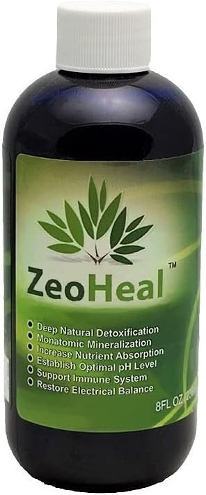 ZeoHeal - Humic e acido Fulvic Supplemento minerale 8 oncia fluida (Single)