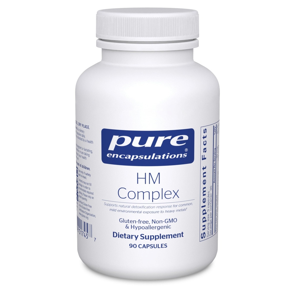 Pure Encapsulations HM Complex | Supporto per processo di disintossicazione naturale del corpo* | 90 capsule