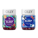 OLLY recupero del muscolo sonno Gummies con Tart Cherry, 40 conte e bambini sonno pancia con melatonina, camomilla, 50 conte