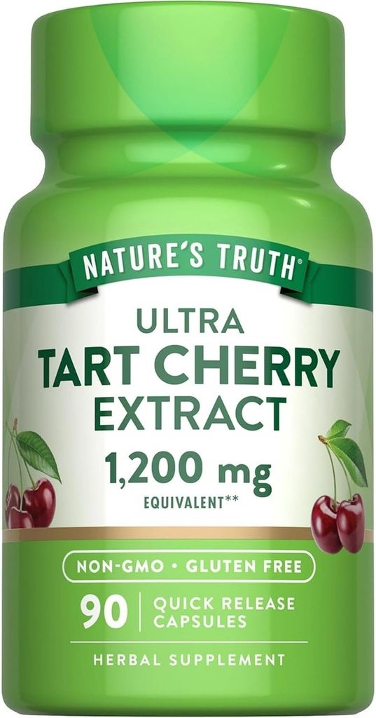 Estratto di ciliegia Ultra Tart della natura 1200 mg, 90 conte (Pack of 2)
