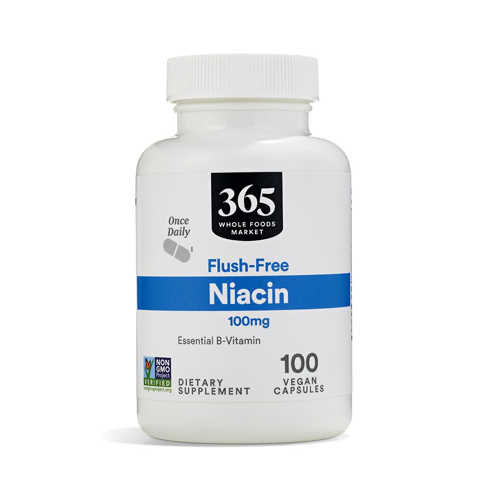 365 da Whole Foods Market, Niacin, 100 Mg, 100 Conte