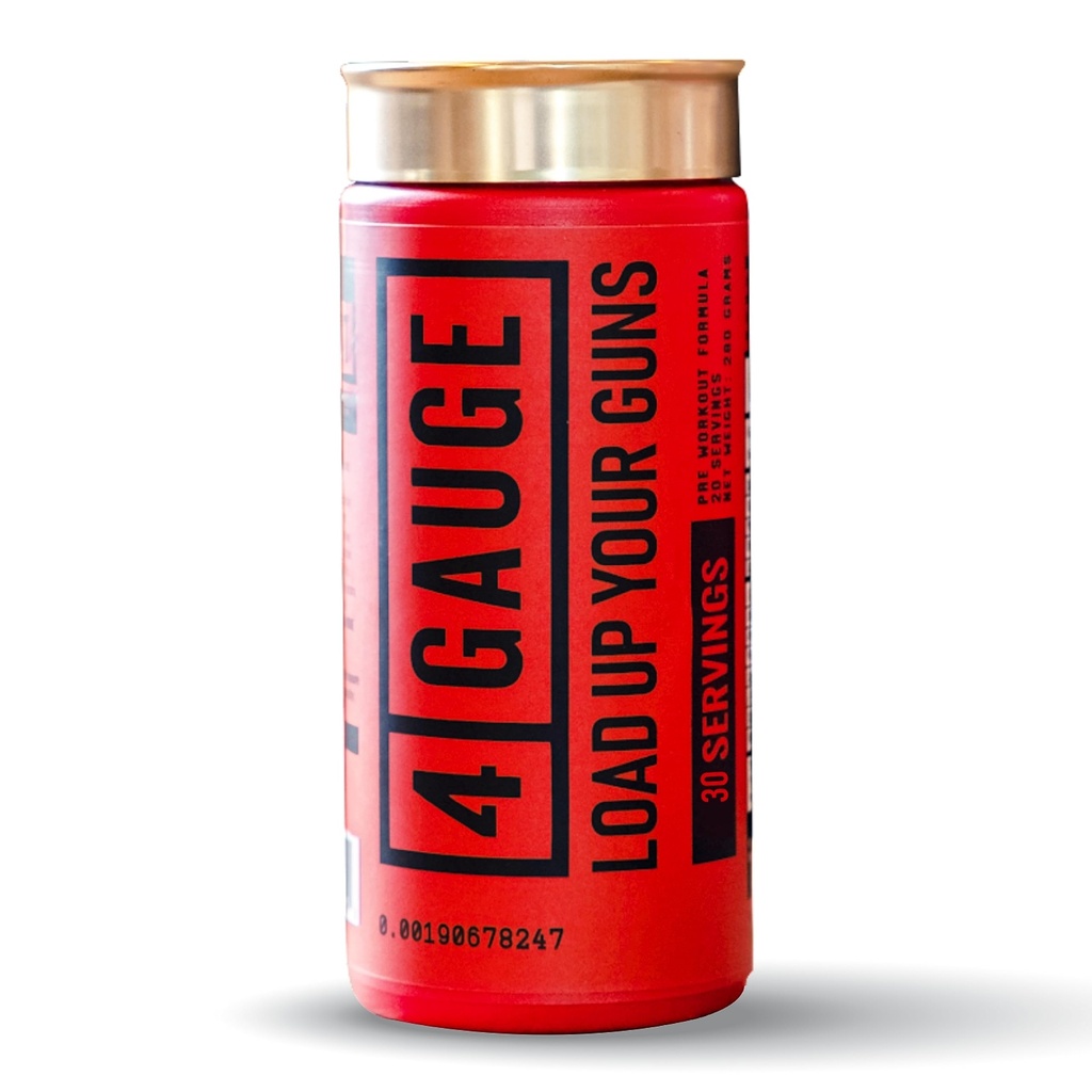 4 Preallenamento esplosivo senza i Jitters | 30 Serve | Booster | Nitric Oxide | L-Citrulllina, L-Carnitina, Creatina | No Ingredienti artificiali (Fruit Blast)