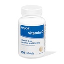 MAJOR Vitamina C 250 Mg - Integratore alimentare - 100 compresse (1 confezione)