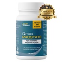 Qmax Prostate con Palmetto di Sega Premium - Supplemento medico formulato per BPH, prostata allargata e supporto di flusso urinario - Salute della prostata per gli uomini