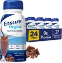 Assicurare il latte originale Cioccolato Nutrition Shake | Small Meal Sostituzione Shake | Pronto per bere | 9g Protein, 27 Vitamine e Minerali | 8 fl oz - 24 Pack