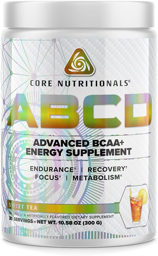 Platinum ABCD Advanced BCAA Energy Supplement, migliora l'eccedenza, il recupero e la messa a fuoco 30 Serve (Tè dolce)