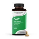 LifeSeasons Puri-T - Liver Cleanse & Detox Support Supplement - Resveratrol, N-Acetyl Cysteine, Milk Thistle, Artichoke & Turmeric - Supporta la rigenerazione dei tessuti & Healthy Bile Flow - 60 Capsule