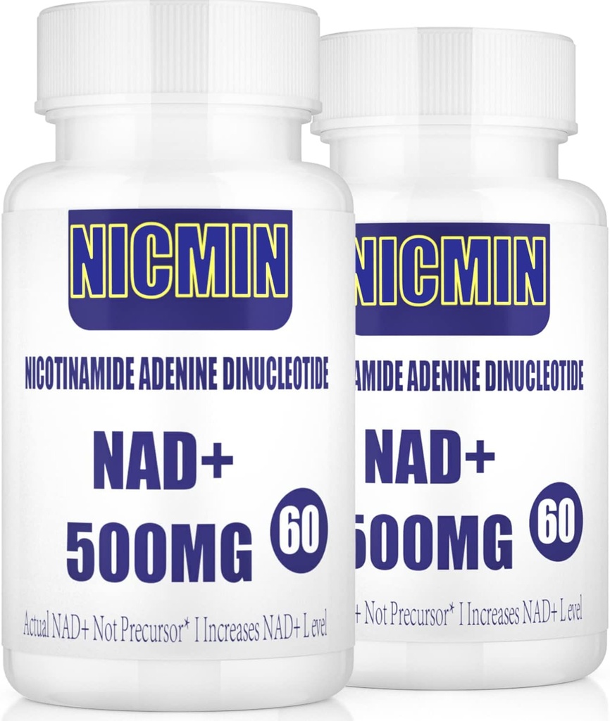 800MG Liposomal NAD+ con TMG 300MG, supplemento NAD+ effettivo, aumento dell'assorbimento superiore NAD Plus per l'energia cellulare, l'invecchiamento sano e la riparazione del muscolo 120 capsule (pacchetto di 2)