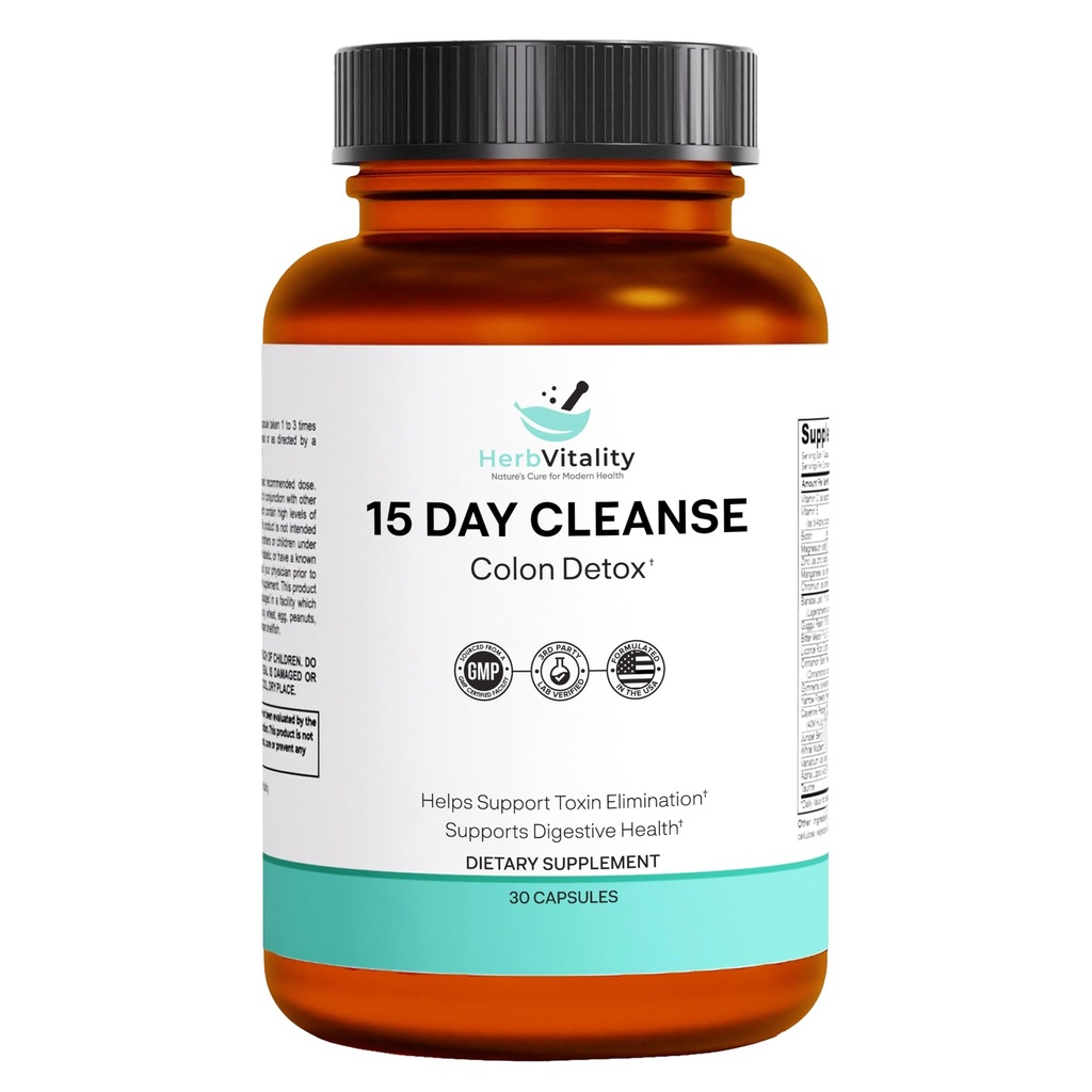 Detox & Gut Health Support with Probiotics, Aloe Vera, Licorice Root & Psyllium Husk – Supporti Digestivo, Immune e salute del rene per uomini e donne