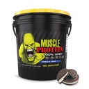 COLOSSAL LABS Muscle Whey Protein polvere di proteine aromatizzata, amminoacidi 25.000mg/Serving, filtrata a freddo (varia di maggio di imballaggio) (12 Pound, biscotti e crema)