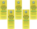Lydia Pinkham Herbal Liquid Supplemento 16 oz (Pacchetto di 5)