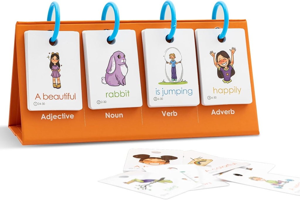 Tichgeim Sentence Building for Kids, Speech Therapy Materials Learn to Read Sentence Builder for 3-8, Preschool Kindergarten Learning Activity Classroom must haves for Boys Girls 1st 2nd 3rd Grade