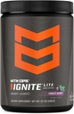 MTN OPS Ignite Lite Energy Drink Powder Gluten Free Nitric Oxide Supplement Drink Mix, L Arginina, L Citrulline, Caffeina & Nootropic Sugar Free Drink Mix, 45 Serve, Forest Berry