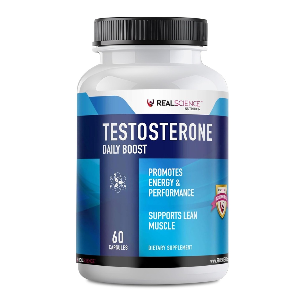 Boost testosterone gratuito per gli uomini - supplemento più forte per la crescita del muscolo, bodybuilding & energia con 9 ingredienti potenti - 60 capsule