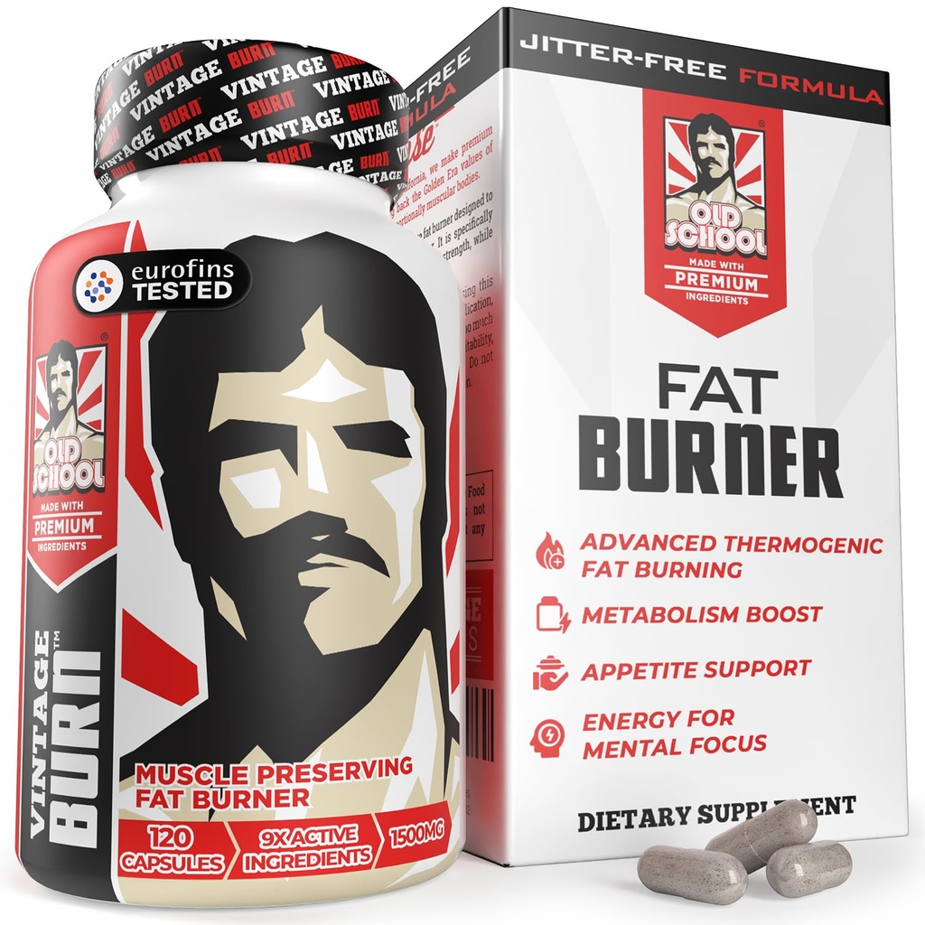 Bruciatore grasso termogenico Premium per gli uomini e le donne | Pillole di perdita di peso per il muscolo magra conservato e bruciare il grasso sterilizzato | Appetite Suppressant per la perdita di peso per l'energia aumentata | USA Made - 120 capsule