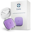Livia Mestrual Pain Relief Dispositivi, Lavanda – Off-Switch per il periodo Dolore – Portable & Discreet – Batteria ricaricabile fino a 12 ore – Kit completo con Stick-On Pads – Il partner Go-to Travel
