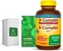 Super B-Complex con C, 460 Compresse con Vitamine Esclusive e Minerali A a Z - Migliore Guida Ligth&Spring (2 Articoli)