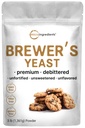 Polvere di lievito di birra per la allattamento, 3lbs (90 Serve) | Debittered Brewers lievito per il supporto per l'allattamento al seno | Grande per biscotti di allattamento & Tea | Rich Vitamin B Complex & Protein Source | Non OGM