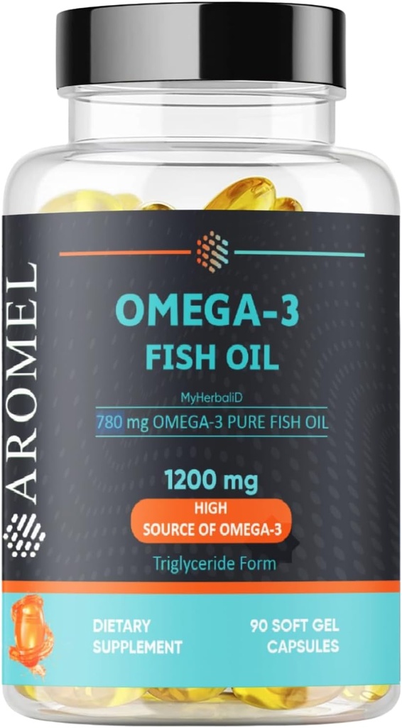 Omega-3 Fish Oil 1200mg 90 capsule di gel morbido